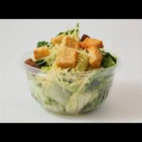 Caesar salad  · Romaine lettuce,fresh parmigiana,cherry tomato,croutons 