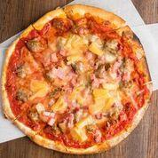 Hawaiian Pizza · Cheese, sausage, Canadian bacon and pineapple.