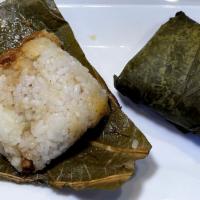 26. Sticky Rice With Lotus Leaf  · Glutinous rice.Chicken.shrimp.Egg.Pork（2）