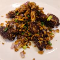 C5. Lamb Ribs in the Typhoon Shelter Style · Hot & spicy.