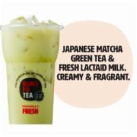 Matcha Milk · Finely grounded Japanese Green Tea Powder - Matcha and fresh Lactaid milk. Fragrant and Crea...