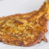 Tortang Talong · Eggplant omelet.