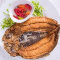Daing Whole · Fried marinated milkfish.