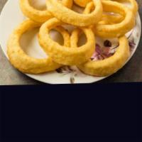 Onion Rings · 10 pieces Served with Ketchup