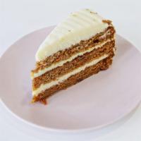 Carrot cake slice  · One carrot cake slice 
