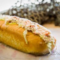 Whole Lobster Roll Sandwich · Fresh steamed lobster served with mayo on a butter toasted roll.
