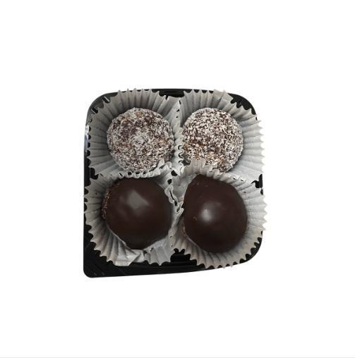 Mac/Orb Variety Pack (4-piece) · Includes 2 delicious raw energy orbs, 1 of our exceptionally decadent chocolate-truffle dipped chocolate macaroons, and 1 chocolate-truffle dipped vanilla macaroons.  They are sure to hit the sweet spot!