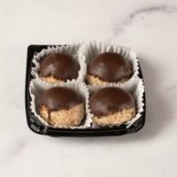 Raw Chocolate-Truffle Dipped Macaroon 4-Pack · A 4-pack of our exceptionally decadent, signature raw macaroons dipped in chocolate truffle ...