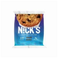 Nick's ice Cream Sandwich Vanilj Cookie Kräm (6 Oz) · Our rich, creamy ice cream and big, Swedish bakery-style cookies will satisfy your sweet too...
