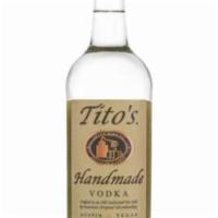 Tito's Vodka · Must be 21 to purchase. (40.0% ABV).