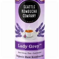 Lady Grey Organic Kombucha · Lady Grey is a delicious blend of Earl Grey tea and English lavender. Proper to drink anytim...