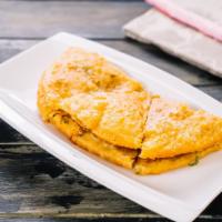 A7. Scallion Pancake 蔥油餅 · Savory folded flatbread. 