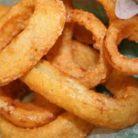 Onion Rings · Fried battered onion. 
