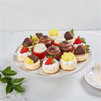Cupcakes & Cheesecake Platter · Celebrate with these creamy Edible Bakeshop confections. Enjoy chocolate truffle and Madagas...