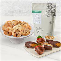 Cookies And Fruit Care Package · Make someone’s day with this delicious duo! It includes a sweet variety of freshly baked coo...