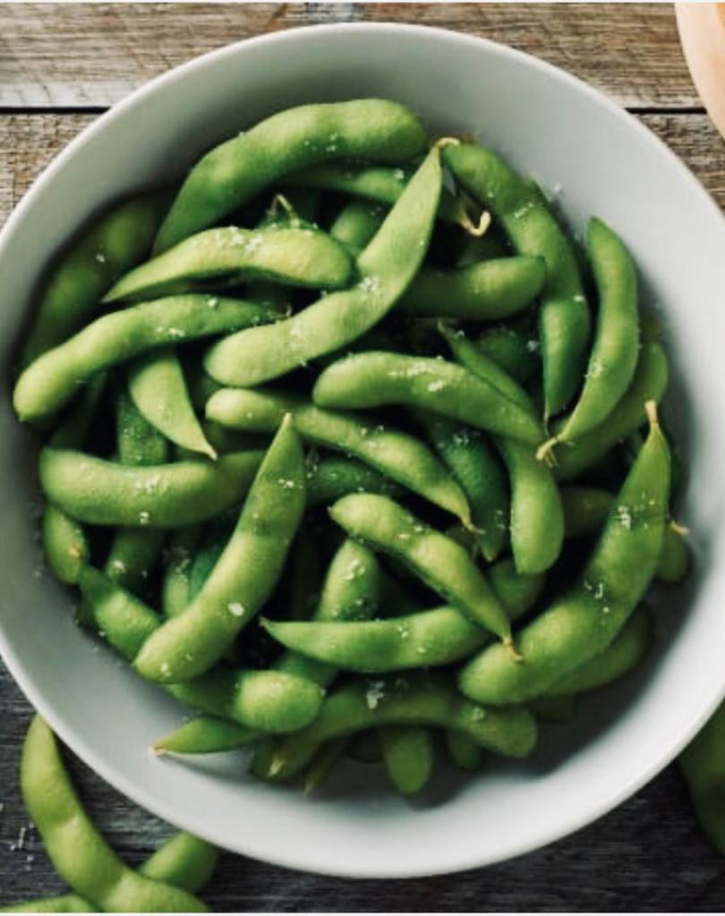 Steamed Edamame (shelled)  · Our infamous steamed shelled edamame.  Lightly salted 