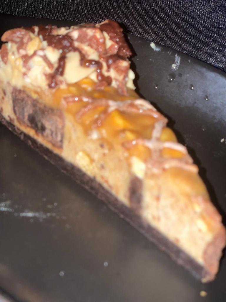 Caramel Peanut Butter with Snickers Pie  · 