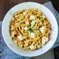 Cold Sesame Noodles Tofu · 