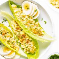 Egg Salad Wraps  · Keto Egg Salad Wraps, made with farm eggs