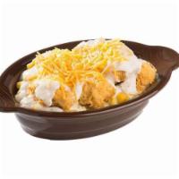 Dipper Bowl (Comes with Mashed Potatoes and Sweet Corn) · Includes a biscuit