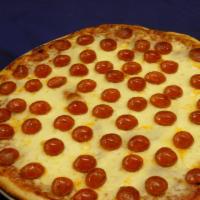 Cheese & Pepperoni Pizza · Mozzarella Cheese and Pepperoni