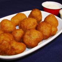 Fried Mushrooms · Includes a choice of dipping sauce.