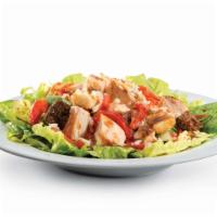 Italiano Salad · Grilled chicken breast or steak part-skim mozzarella, fresh spinach, red roasted peppers, ro...