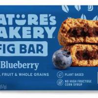 Nature's Bakery Blueberry Fig Bar · Stone ground whole wheat. Conveniently packaged for on-the-go snacking. No high fructose cor...