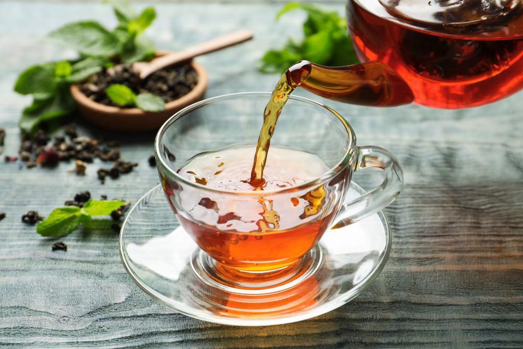 Hot Tea · Breakfast blend, jasmine green, aged earl gray, Moroccan mint, chamomile lemon, masala chai, hibiscus berry, turmeric ginger.
