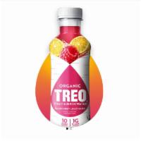 Organic TREO Fruit & Birch Water - Raspberry · 16 FL OZ / 473 ML plastic bottle
10 Calories per serving, 10 of sugar per serving 