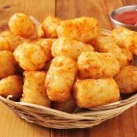 Tater Tots · Crispy on the outside, Soft on the inside.