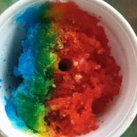 Large Shaved Ice · Includes one free add-in.