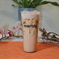 A1 Meraki Classic Milk Tea  · Our classic black milk tea made with non-dairy creamer and brown sugar syrup.