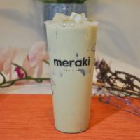 A9 Matcha Pearl Milk Tea  · Organic, ceremonial grade matcha powder mixed with non-dairy creamer. Pearls (Boba) included.