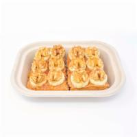 Walnut Toast · (🌱 Vegan ) Peanut butter, Banana, Walnuts, Honey