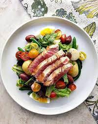Seared Tuna Nicoise Salad · 