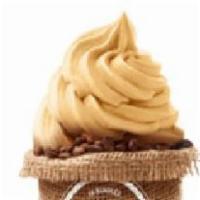 Arriba Coffee Frozen Yogurt · Rich, dark roast coffee frozen yogurt made with 100% Arabica coffee beans