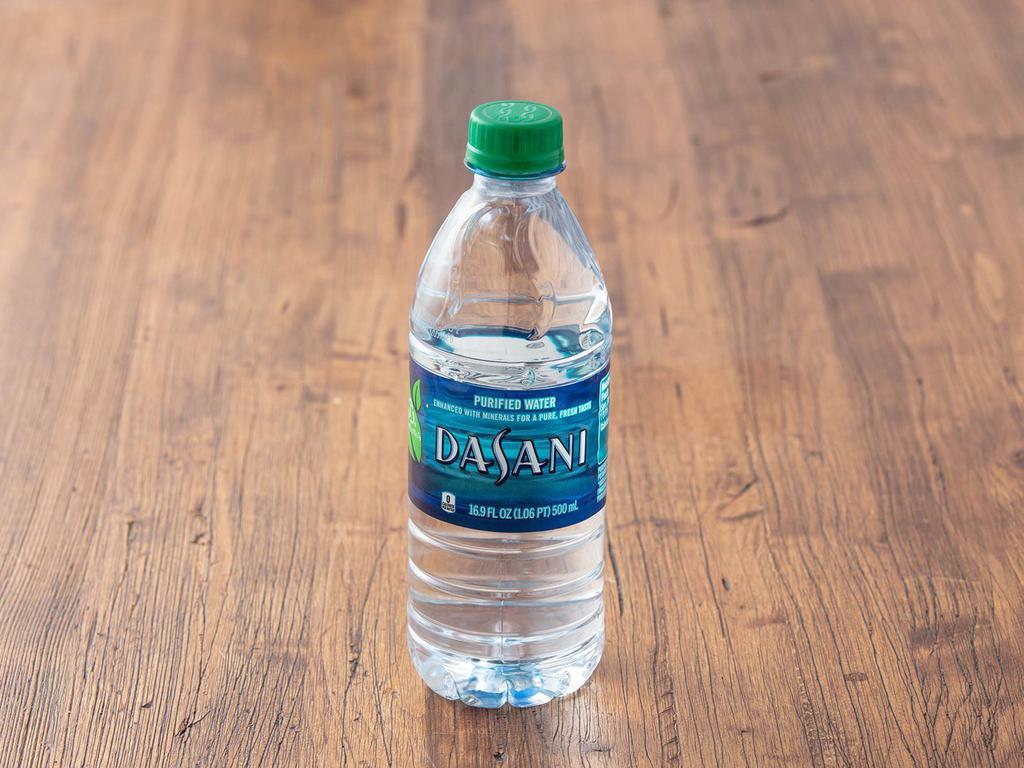 Dasani Water Bottle · 16.9 oz Dasani Bottled Water.