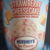 Strawberry Cheesecake Ice Cream · 