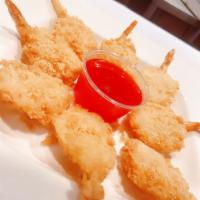 Fried Shrimp · 8 pieces.