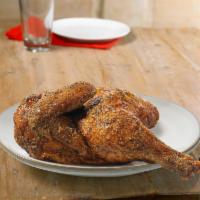 Bourbon Black Pepper Chicken Half Add-On · A Church’s juicy, half chicken, marinated in our savory, smoky seasoning, cooked crisp and t...