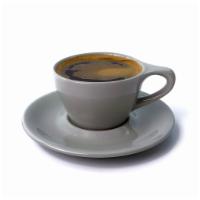 Americano · A double shot of espresso with hot water.