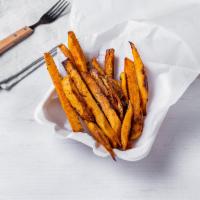 Sweet Potato Fries · Parsley and Sea Salt.