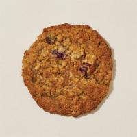 Harvest Cookie · An oatmeal raisin cookie packed with a tasty mix of cranberries, walnuts, raisins and rolled...