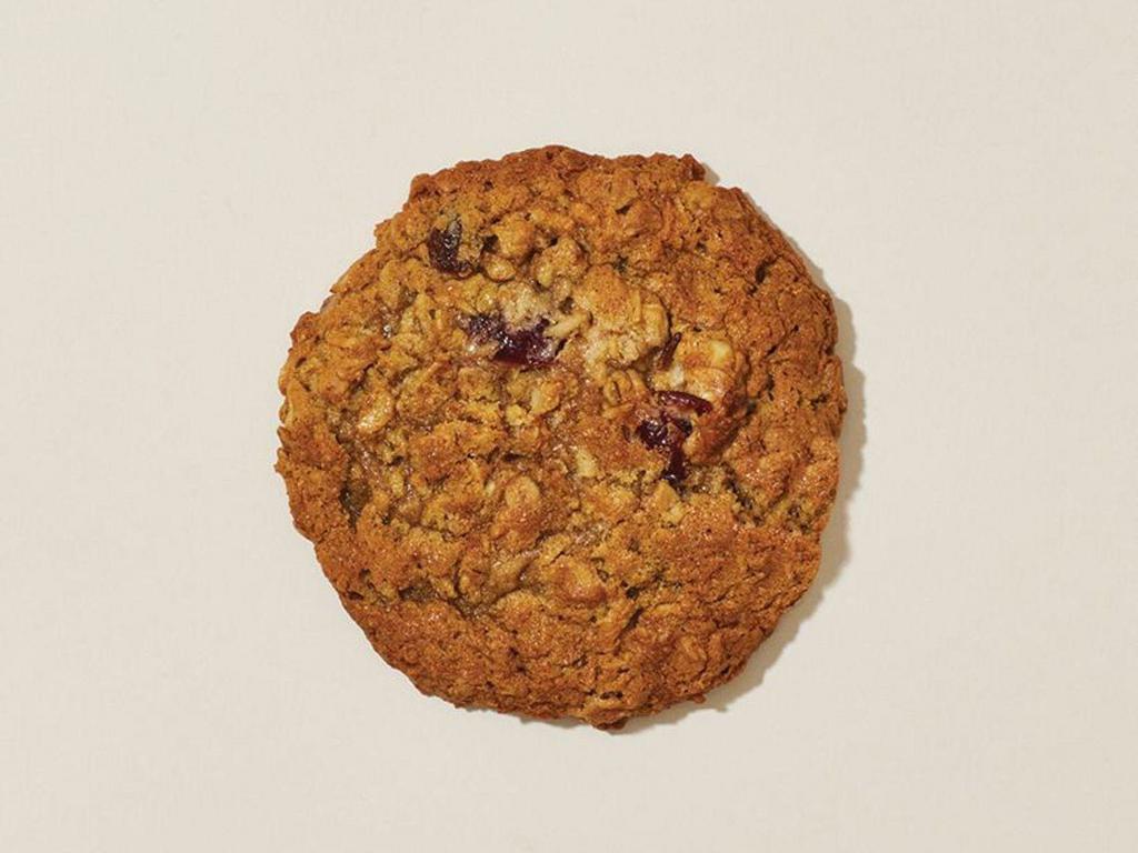 Harvest Cookie · An oatmeal raisin cookie packed with a tasty mix of cranberries, walnuts, raisins and rolled oats.