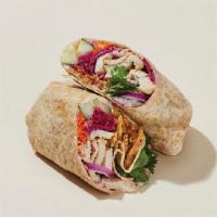 Bang Bang Chicken Wrap  · Sweet chili mayo and Asian dressing (contains sesame) drizzled over grilled chicken (ABF), w...