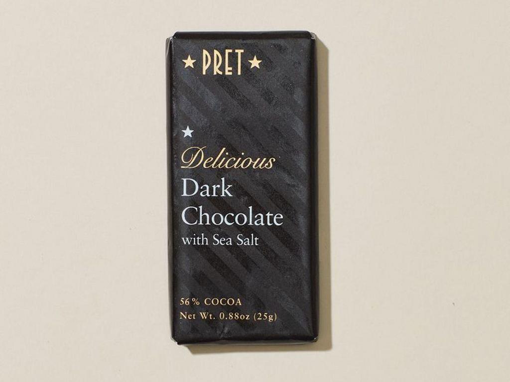 Dark Chocolate with Sea Salt Bar · This little dark chocolate bar is the perfect chocolatey treat to indulge in at any time of day.