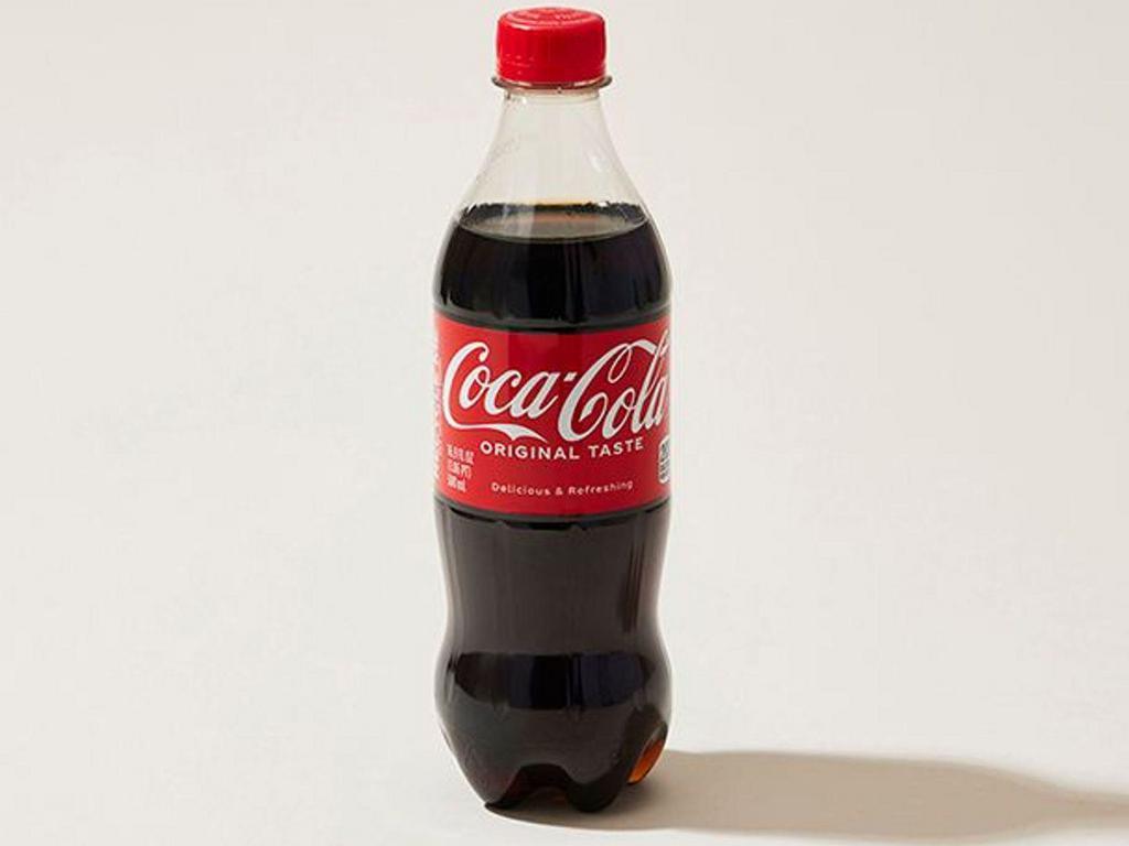 Coke Reg Bottle · A refreshing 20oz bottle of Coca-Cola.