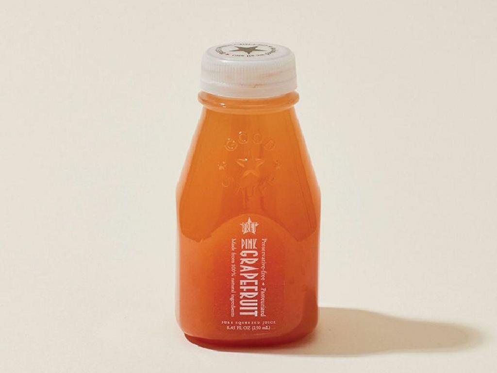 Juice - Grapefruit Juice · Pure squeezed juice made with 100% Florida pink grapefruits. 8.45oz serving.