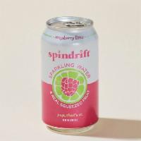 Raspberry Lime  Spindrift Sparkling Water · 12 oz can of Raspberry Lime Spindrift Sparkling Water. 